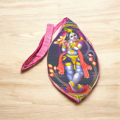 Gomukhi Bag | Laddu Gopal Cotton Japa Mala Bag