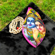 Gomukhi Bag | Radha Krishna Cotton Japa Mala Bag | Malawala