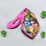 Gomukhi Bag | Radha Krishna Cotton Japa Mala Bag | Malawala