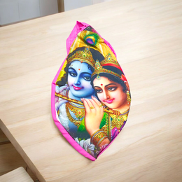 Gomukhi Bag | Radha Krishna Cotton Japa Mala Bag | Malawala