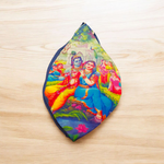 Gomukhi Bag | Radha Krishna Cotton Japa Mala Bag – Malawala