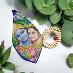 Gomukhi Bag | Radha Krishna Printed | For Mantra Jaap | Malawala