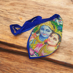 Gomukhi Bag | Radha Krishna Printed | For Mantra Jaap | Malawala