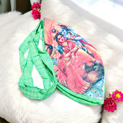 Gomukhi Bag | Radha Krishna Printed | For Mantra Jaap – Malawala