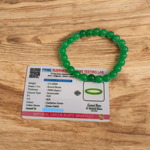 Green Hakik Bracelet - Natural Green Agate for Balance & Harmony with Lab Certificate - Malawala
