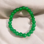 Green Hakik Bracelet - Natural Green Agate for Balance & Harmony with Lab Certificate - Malawala