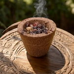 Guggal Dhoop Cup – 12 Pcs Organic Resin Cone with Loban Fragrance - Malawala