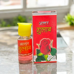 Gulab Attar | Pure Natural Perfume | 4ML – Floral Rose Itra for Daily Wear & Spiritual Use – Malawala