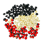 Gunja Seeds Set of 21 – Red, White & Black | Loose Beads | Lab Certified | For Pooja, Remedies & Protection Use – Malawala