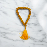 Haldi Mala - Natural Turmeric Beads for Purification & Protection with Lab Certificate - Malawala