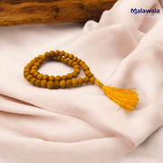 Haldi Mala - Natural Turmeric Beads for Purification & Protection with Lab Certificate - Malawala