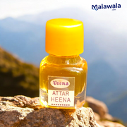 Heena Attar | Set of 5 | 2ML | Premium Perfume by Veena – Herbal & Earthy Natural Fragrance for Devotional Use & Daily Wear – Malawala