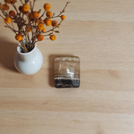 High-quality lab-certified Black Sulemani Hakik Stone with polished finish, used for protection and balance