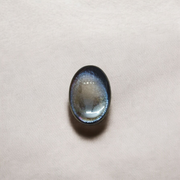 High-quality lab-certified Black Sulemani Hakik Stone with polished finish, used for protection and balance