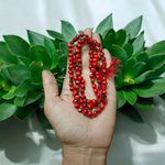 Red Gunja Mala - Natural Lal Gunja / Ratti Mala with Lab Certificate - Malawala