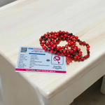 Red Gunja Mala - Natural Lal Gunja / Ratti Mala with Lab Certificate - Malawala