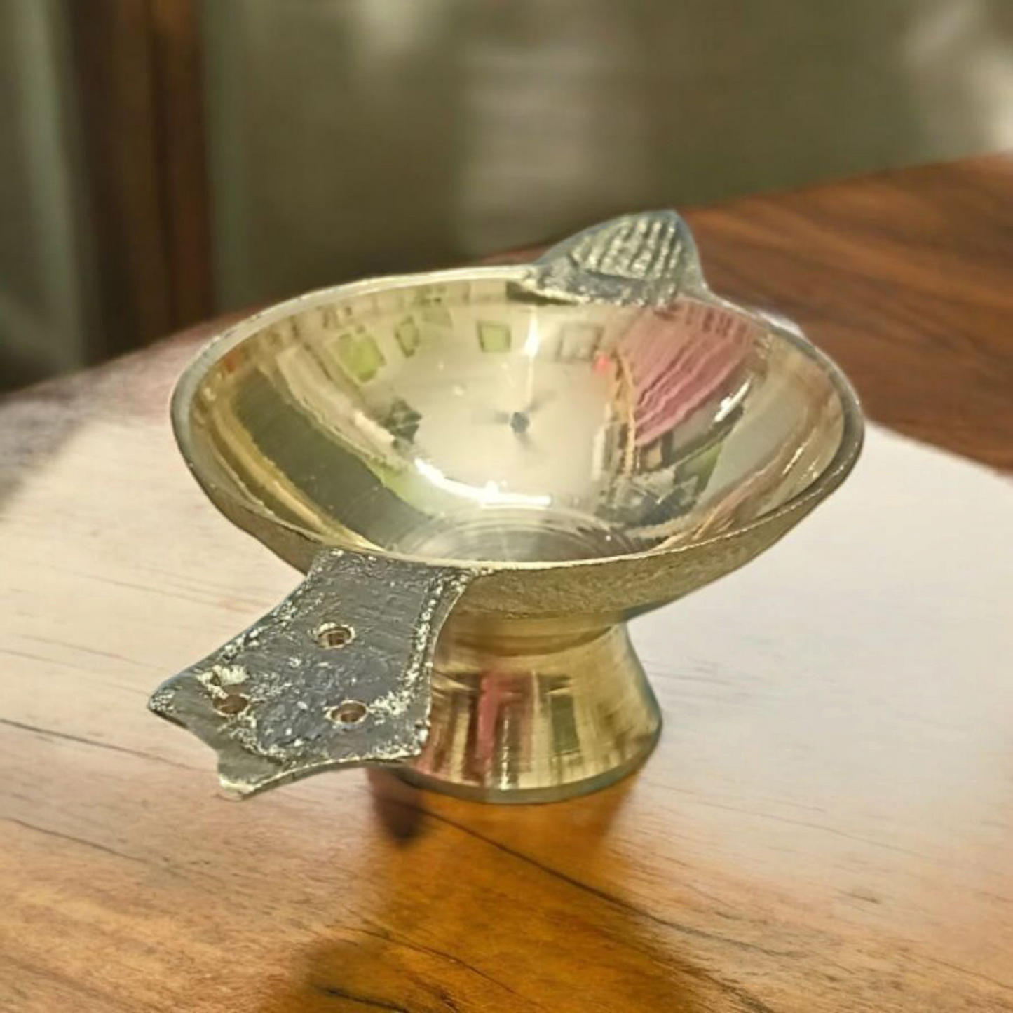 Brass Oil Lamp | Brass Jyot For Pooja | Malawala