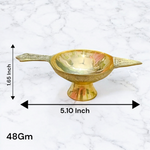 Brass Oil Lamp | Brass Jyot For Pooja | Malawala