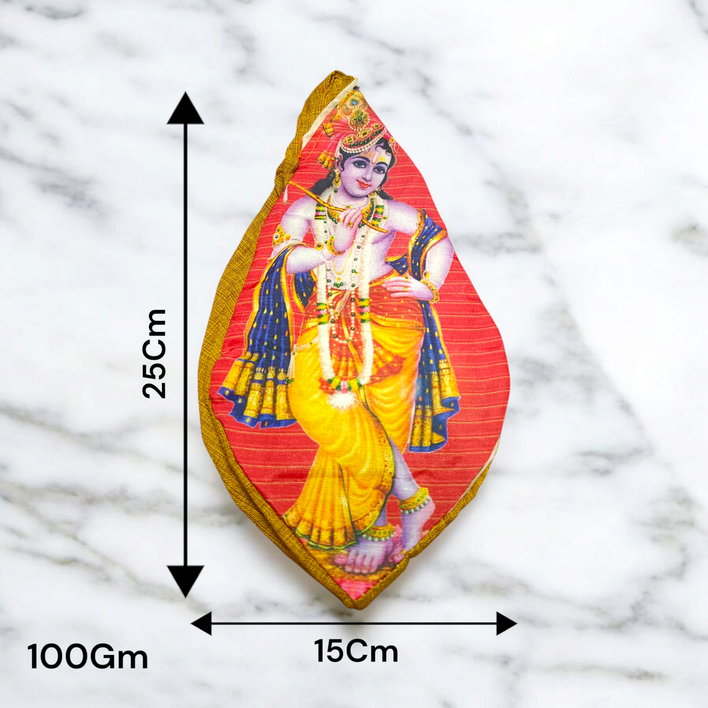 Gomukhi Bag | Krishna Ji Japa Mala Bag – Handcrafted & Spiritual – Malawala