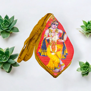 Gomukhi Bag | Krishna Ji Japa Mala Bag – Handcrafted & Spiritual – Malawala