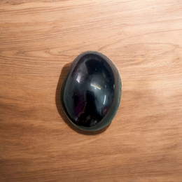 Black Shivling Stone – Natural Shivling for Pooja, Rituals & Spiritual Worship – Malawala