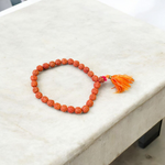 Image displaying a combo of 5 Rudraksha Malas (108+1 beads each) and 1 Rudraksha Japa Mala (27+1 beads), all lab certified and neatly arranged for spiritual practice