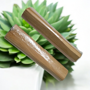 Image of original Mysore sandalwood stick for puja, weighing 30-40 grams, with a rich natural wood texture and soothing aroma