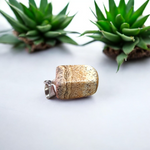 Jasper Stone Pendant with Leopard Skin Pattern on Stainless Steel Chain – Elegant, Lab-Certified Healing Jewelry