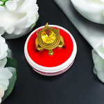 Kachua Pukhraj Ring | Adjustable Kachua Ring for Men and Women | Yellow Sapphire Gemstone Ring in Ashtdhatu - Malawala