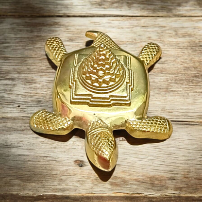 Kachua Shri Yantra | Meru Yantra On Tortoise | For Good Luck | Malawala |