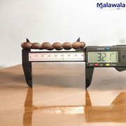 Kamal Gutta Bracelet - Natural Lotus Seed Beads for Spiritual Growth & Divine Blessings with Lab Certificate - Malawala