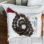 Kamal Gutta Mala - Natural Lotus Seed Beads for Spiritual Growth & Divine Blessings with Lab Certificate - Malawala