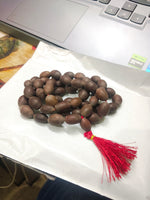 Kamal Gutta Mala - Natural Lotus Seed Beads for Spiritual Growth & Divine Blessings with Lab Certificate - Malawala
