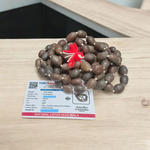 Kamal Gutta Mala - Natural Lotus Seed Beads for Spiritual Growth & Divine Blessings with Lab Certificate - Malawala