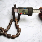 Kamal Gutta Mala - Natural Lotus Seed Beads for Spiritual Growth & Divine Blessings with Lab Certificate - Malawala