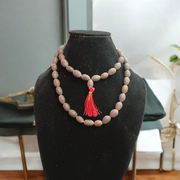 Kamal Gutta Mala - Natural Lotus Seed Beads for Spiritual Growth & Divine Blessings with Lab Certificate - Malawala