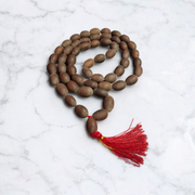 Kamal Gutta Mala - Natural Lotus Seed Beads for Spiritual Growth & Divine Blessings with Lab Certificate - Malawala
