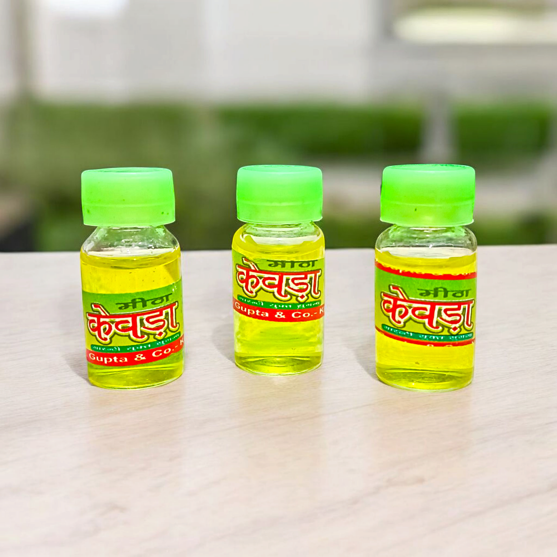 Kewra Attar Set of 5 – 4ML | Natural Itra for Worship & Spiritual Use – Malawala