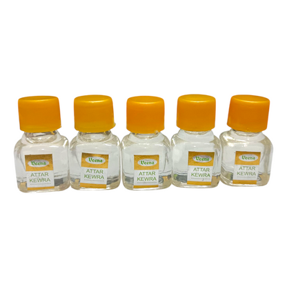 Kewra Attar Set of 5 – Premium Natural Itra | 2ML Long-Lasting Fragrance – Malawala