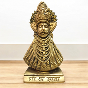 Khatu Shyam Ji | Brass Murti | For Worship | Malawala |
