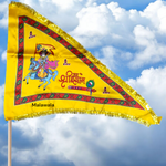Jai Shree Shyam | Yellow Flag 30X40