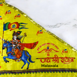 Khatu Shyam Ji Flag | Nisan Triangle | Baba Khatu Shyam Jhanda for Temple, Home, and Office – Malawala