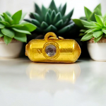 Krishna Ji Laser Locket with Gold Chain - Divine Krishna Pendant for Blessings & Protection - Malawala