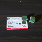 Lab-certified Natural Aventurine Stone Set of 2 – polished green crystals for heart chakra healing and positive energy by MALAWALA