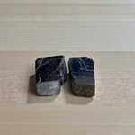 Lab-certified Natural Black Tourmaline Stone Set of 2 – polished black stones for protection, grounding, and energy cleansing by MALAWALA