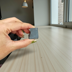 Lab-certified Natural Black Tourmaline Stone Set of 2 – polished black stones for protection, grounding, and energy cleansing by MALAWALA