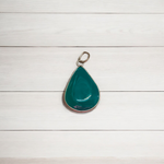 Lab Certified Green Agate (Hara Hakik) Pendant with adjustable black thread – natural healing gemstone for protection and spiritual use