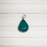 Lab Certified Green Agate (Hara Hakik) Pendant with adjustable black thread – natural healing gemstone for protection and spiritual use