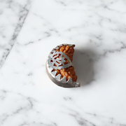 Lab certified Rudraksha pendant featuring 1 Mukhi and 5 Mukhi beads set in metal, designed for spiritual clarity and energy healing