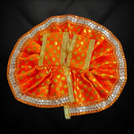 Laddu Gopal Dress | Beautiful Satin Dress | Laddu Gopal Poshak | Lord Krishna Dress | Size 3 No. Malawala